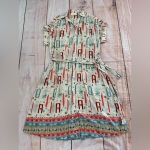 Carolina K Woman’s Small Caftan Kaftan Five Elements Oversized Cotton Bohemian